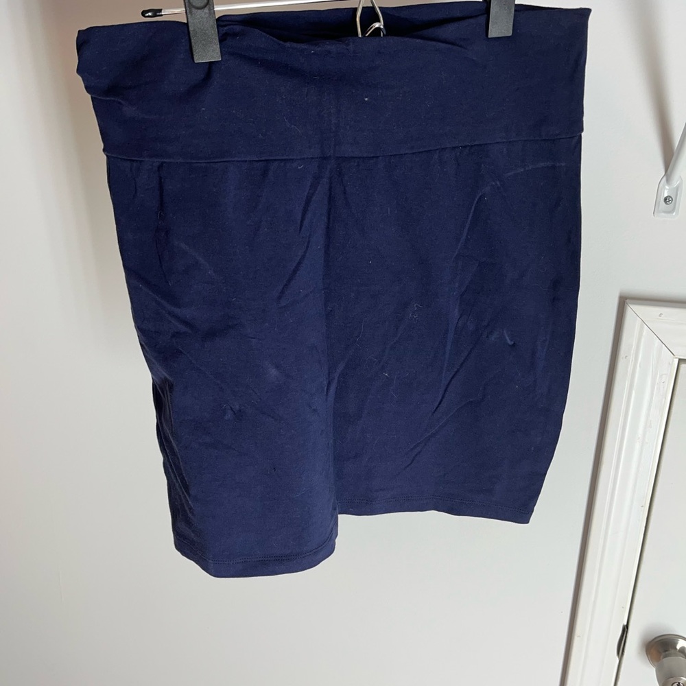 Charlotte Russe Blue Skorts with Relaxed Fit